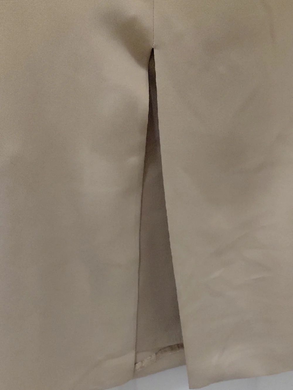 Jones New York Beige Straight Long Skirt